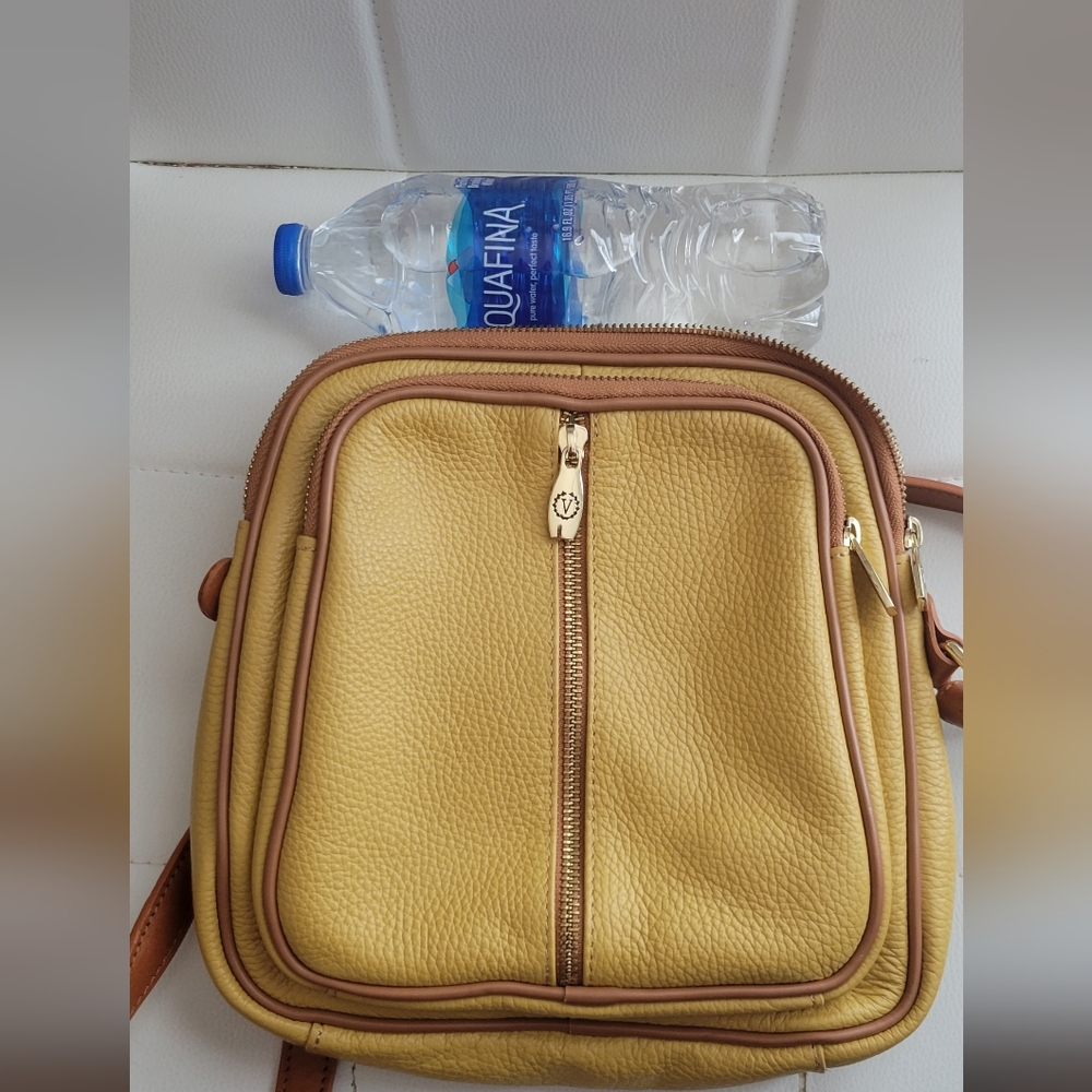 Valentina Genuine Leather Crossbody Bag